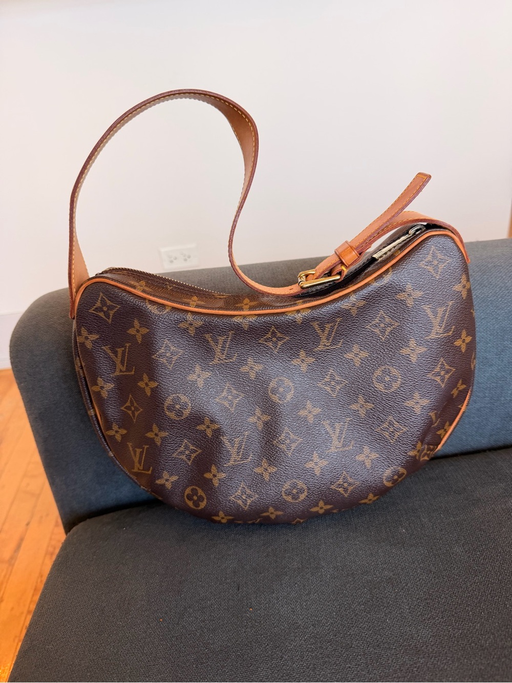 Louis Vuitton Monogram Crescent Shoulder Bag
